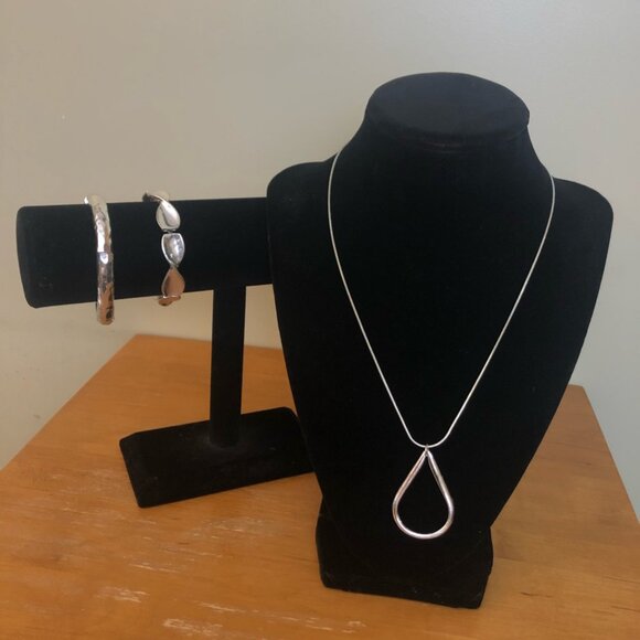 🔴 Silver-Plated Elastic Bracelet - Picture 5 of 5